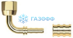 Комплект углового фитинга CF-262 DN5 Cold-flex
