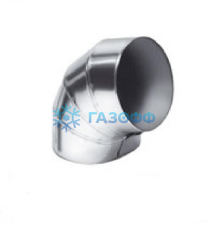 Теплоизолирующий отвод K-Flex AL Clad 90* D 76 (13мм)