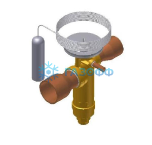 Вентиль терморегулирующий TGEL23 R410A (-40...+10 C, без MOP)