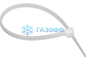 Стяжка кабельная L=300mm x 4,2 белая (уп. 100 шт.)