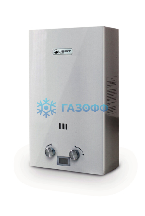 Газовый проточный водонагреватель WertRus 12E SILVER