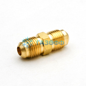 Штуцер проходной DJ- 1/4 SAE